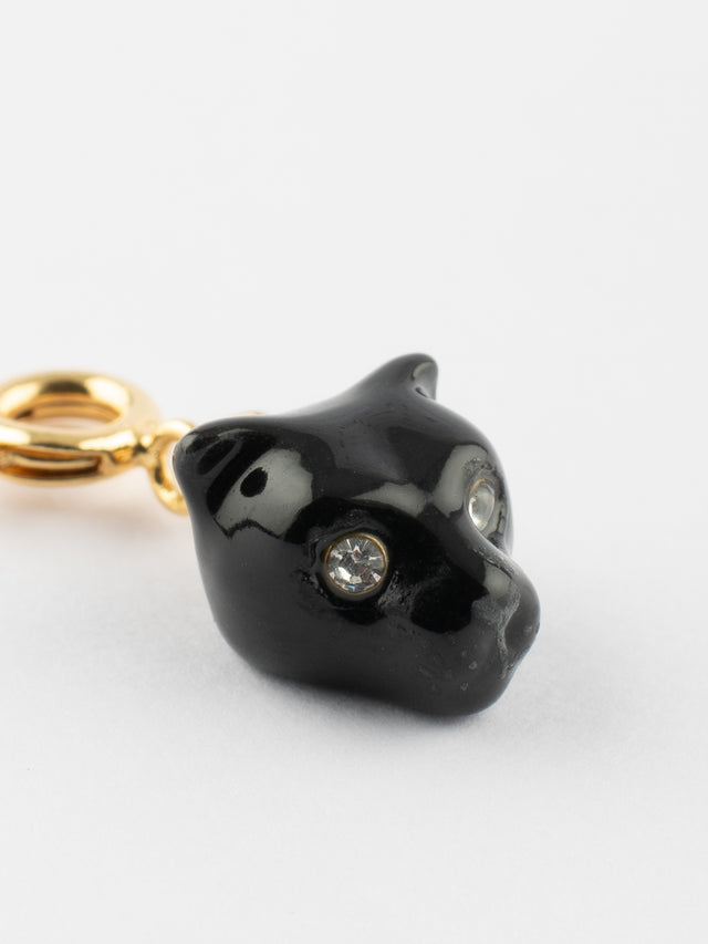 Nach Bijoux Charm's Panthère Noire à Strass