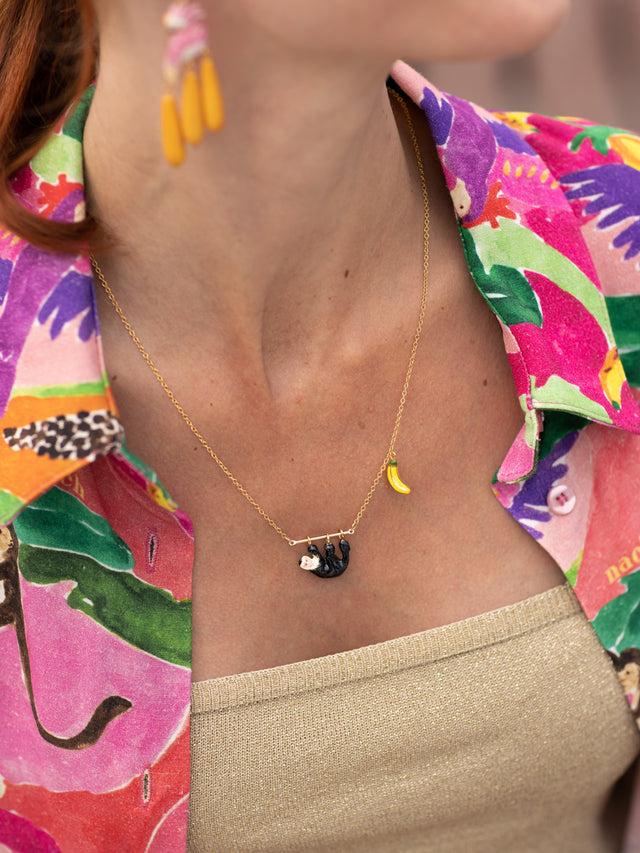 Nach Bijoux Collier Capucin Sur Branche