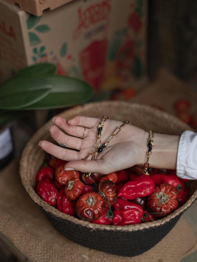 Nach Bijoux Collier Chaîne Toucan