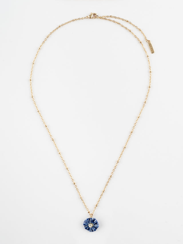 Nach Bijoux Collier Chardon Bleu