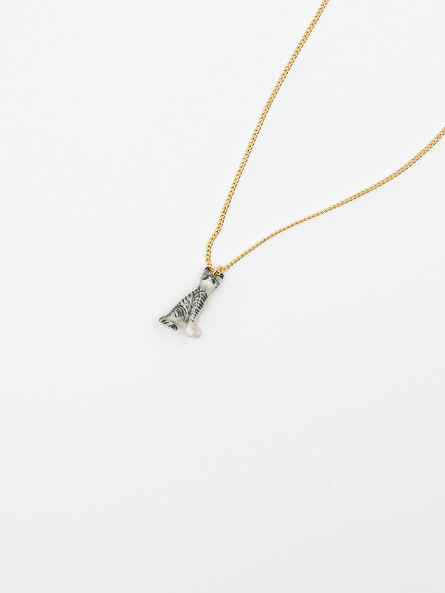 nach bijoux Collier chat tabby