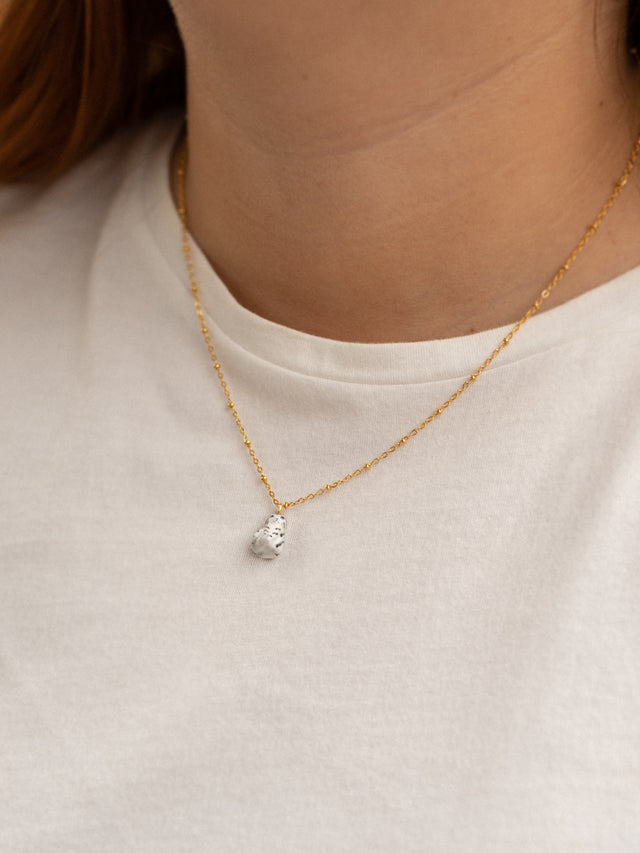 Nach Bijoux Collier Chaton Tabby