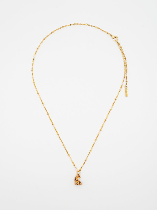 Nach Bijoux Collier Léopard Assis