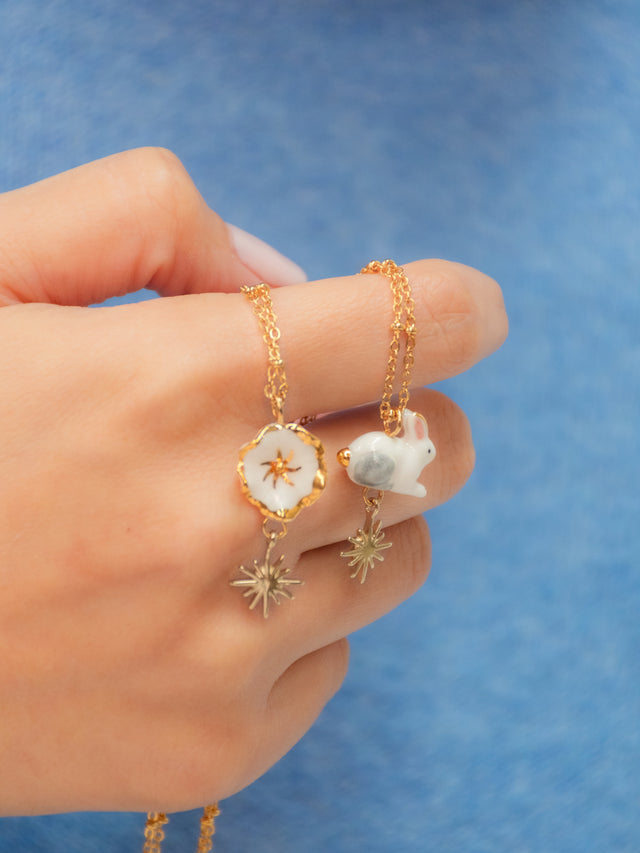 Nach Bijoux Collier Lièvre Polaire - Arctique