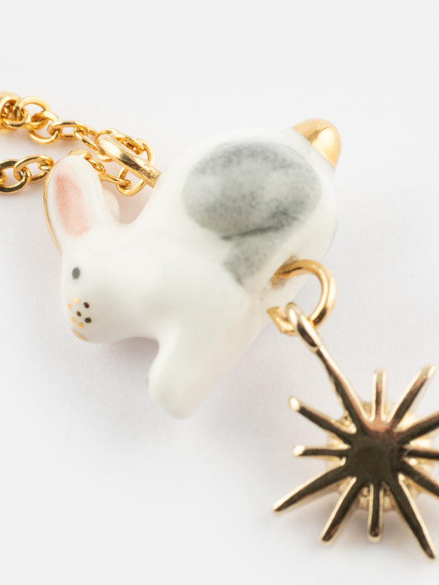 Nach Bijoux Collier Lièvre Polaire - Arctique