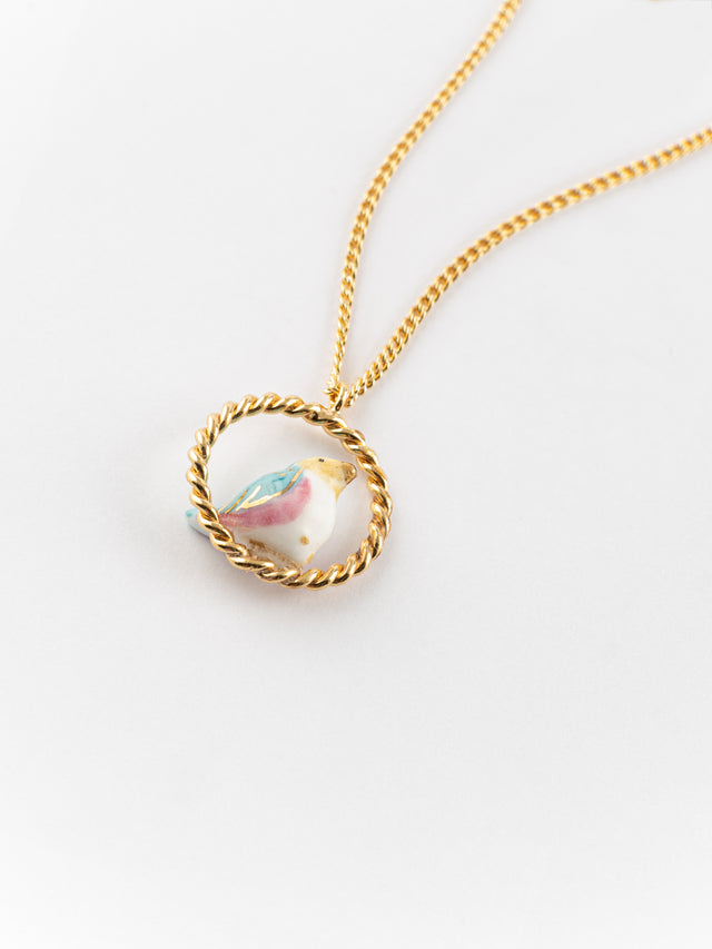 nach bijoux Collier oiseau Le temps des récoltes