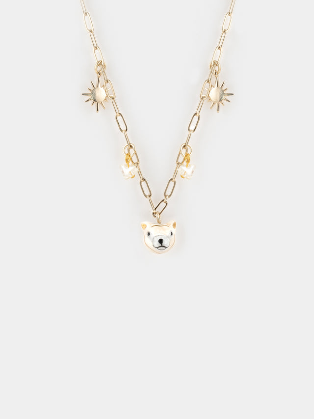 Nach Bijoux Collier Ours Polaire - Arctique