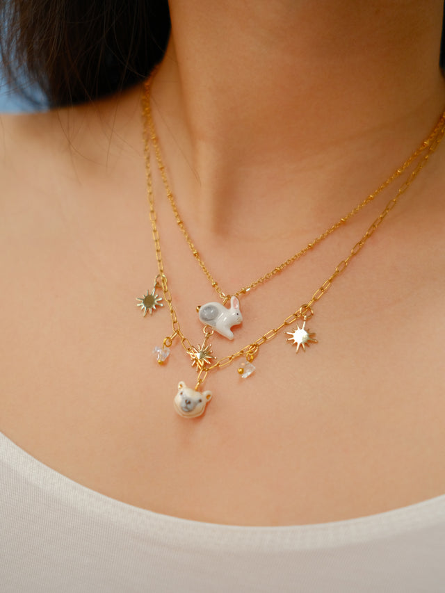 Nach Bijoux Collier Ours Polaire - Arctique