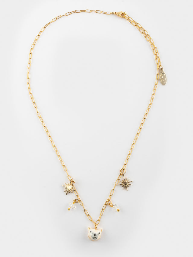 Nach Bijoux Collier Ours Polaire - Arctique