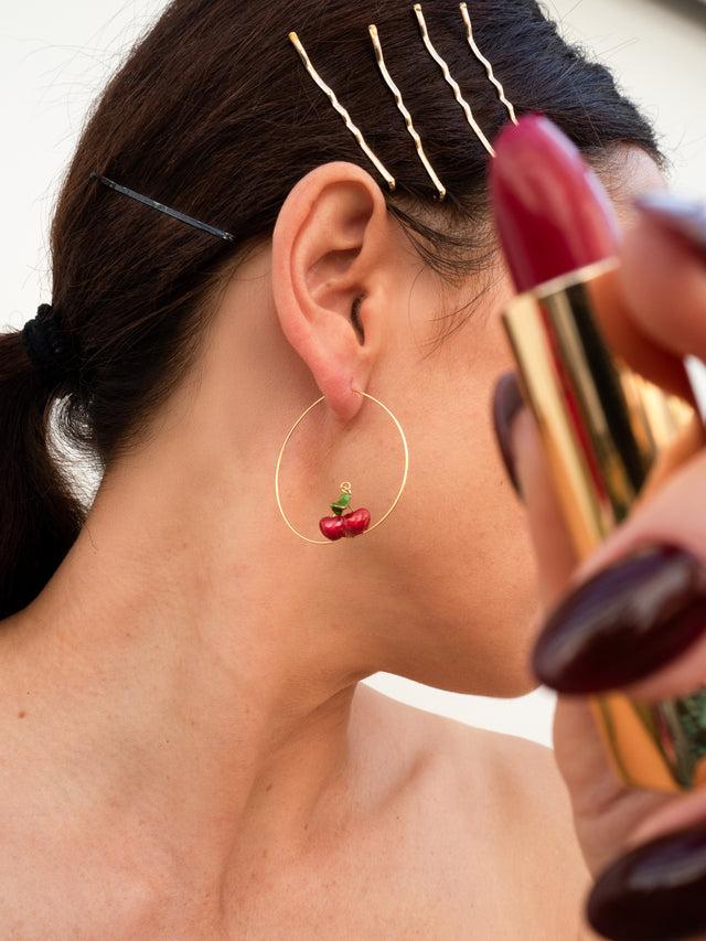 Nach Bijoux Créoles Cerises - Chérie Cherry