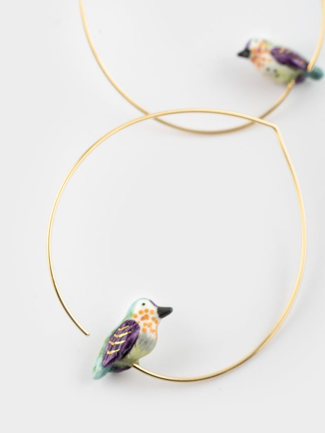 Nach Bijoux Créoles Colibri D'Anna