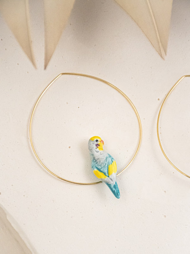 Nach Bijoux Créoles Perruche Bleue