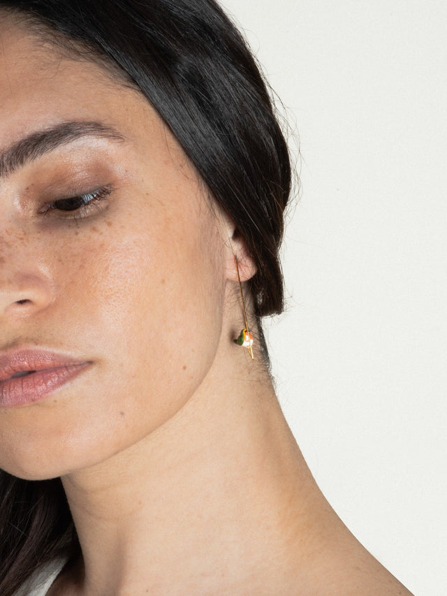 Nach Bijoux Créoles Triangle Rouge-gorge