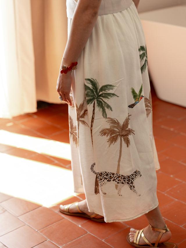 Nach Bijoux Jupe Palmiers - Indomptable