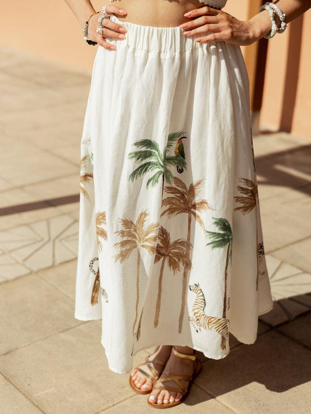 nach bijoux Jupe palmiers - Indomptable