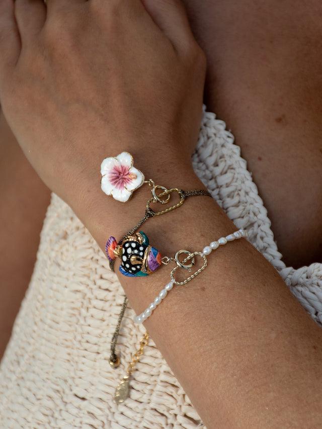 Nach Bijoux Maxi Charm's Hibiscus