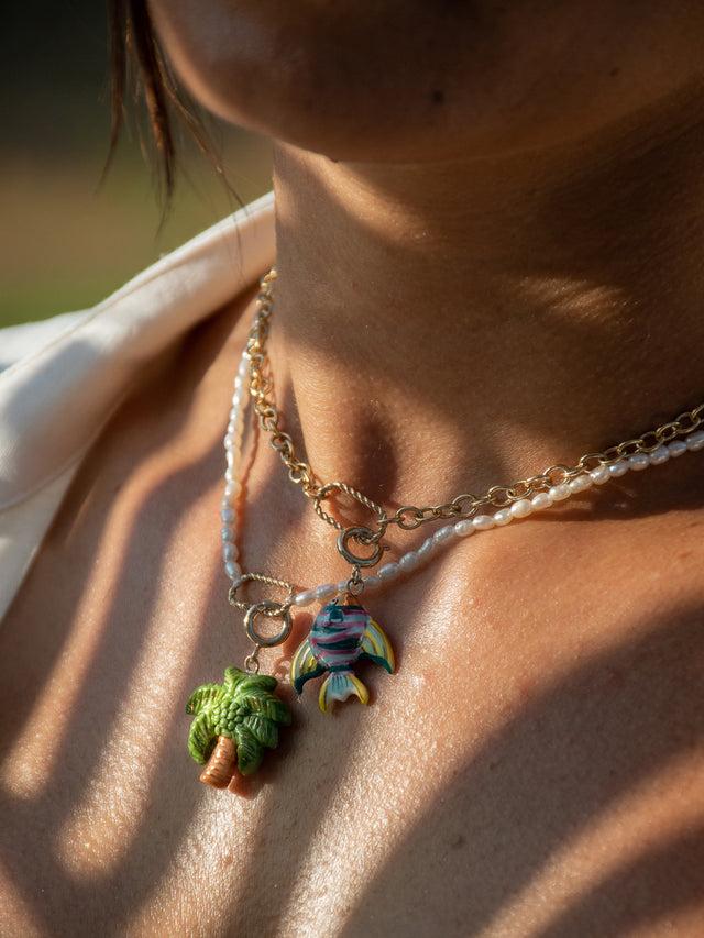 Nach Bijoux Maxi Charm's Palmier