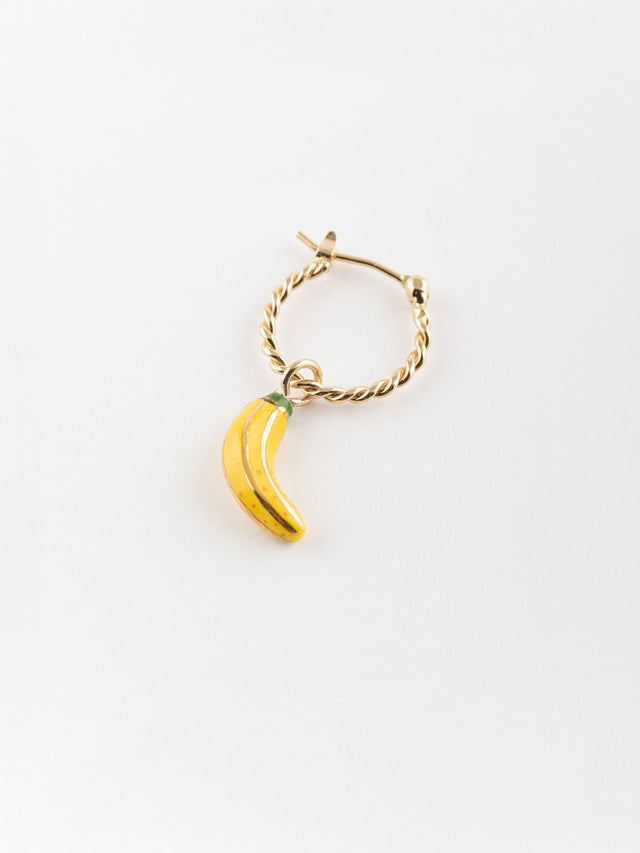 nach bijoux Mini créole banane - Vendue à l'unité