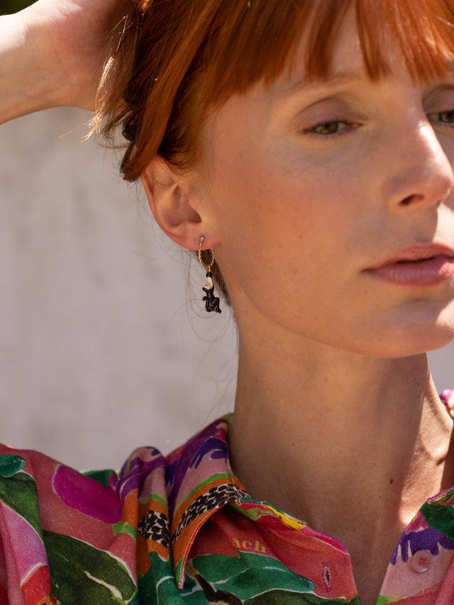 Nach Bijoux Mini Créole Capucin - Vendue à L'unité