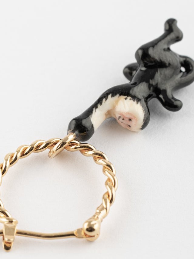 nach bijoux Mini créole capucin - Vendue à l'unité
