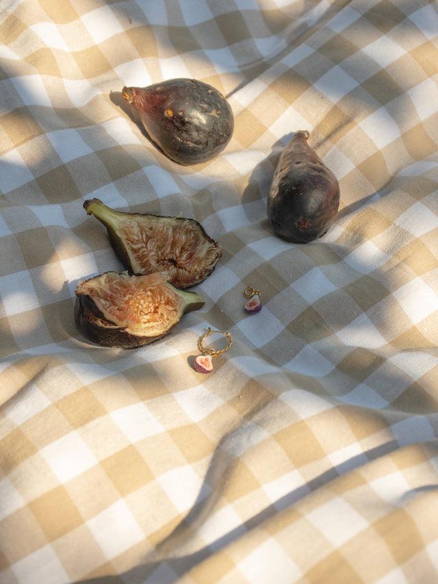 Nach Bijoux Mini Créole Figue - Vendue à L'unité