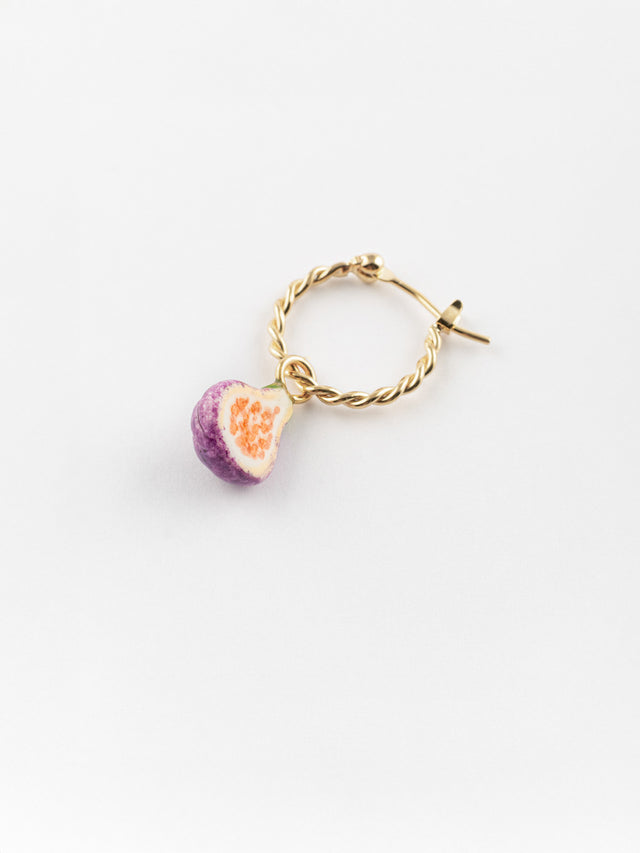 nach bijoux Mini créole figue - Vendue à l'unité