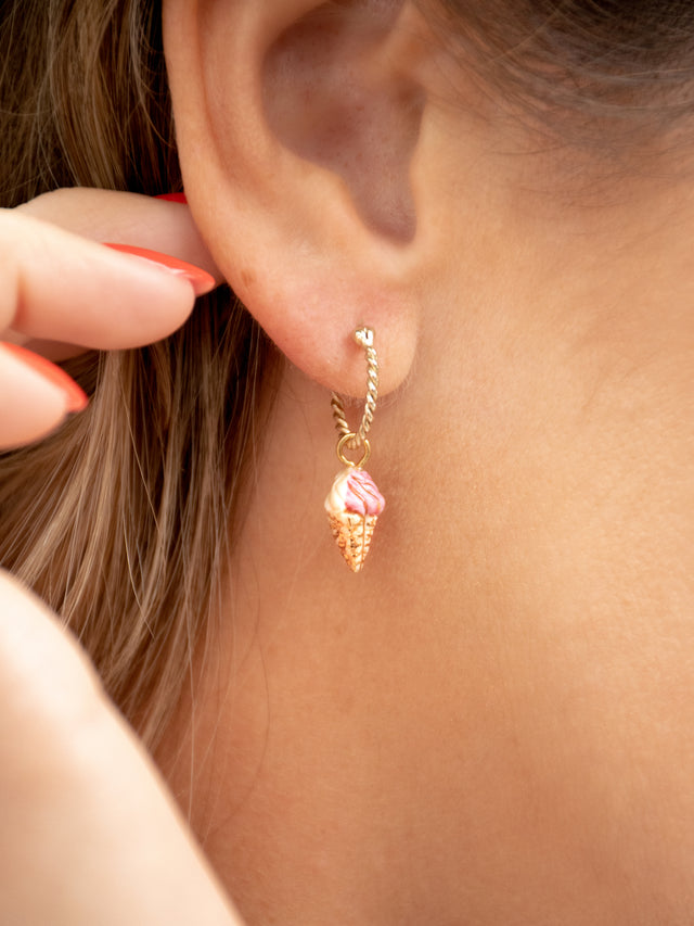 nach bijoux Mini créole glace