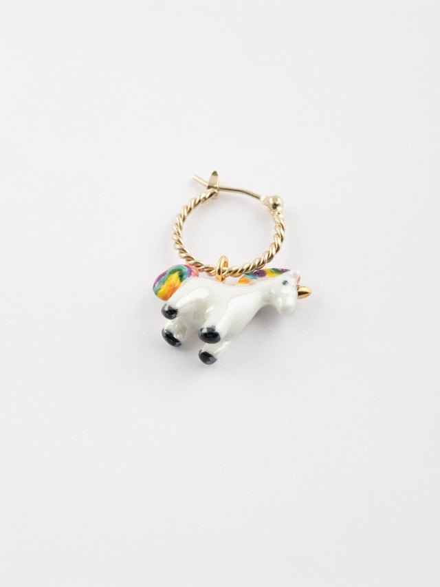 nach bijoux Mini créole licorne