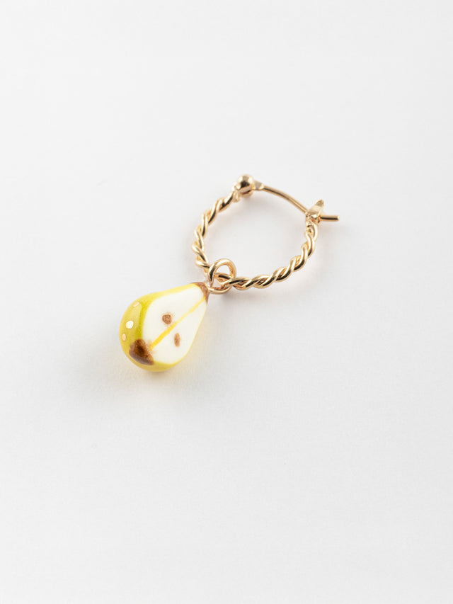 nach bijoux Mini créole poire - Vendue à l'unité