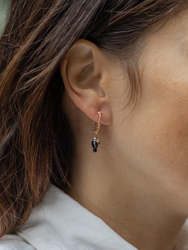 Nach Bijoux Mini Créole Toucan - Vendue à L'unité