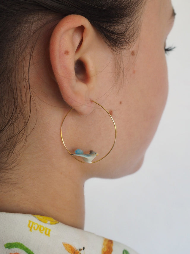 Nach Bijoux Petites Créoles Colombe