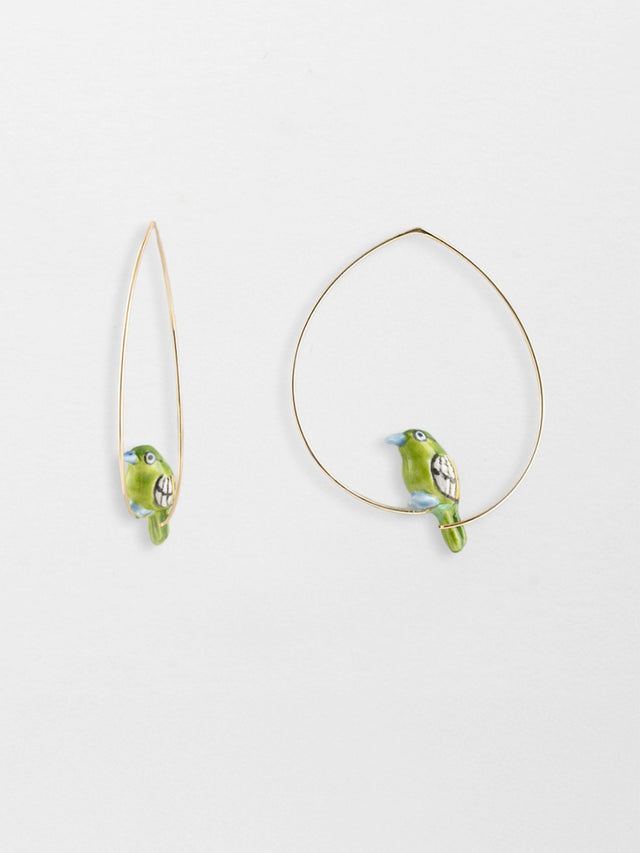 nach bijoux Petites créoles guêpier d'orient