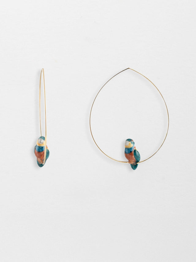 nach bijoux Petites créoles guêpier