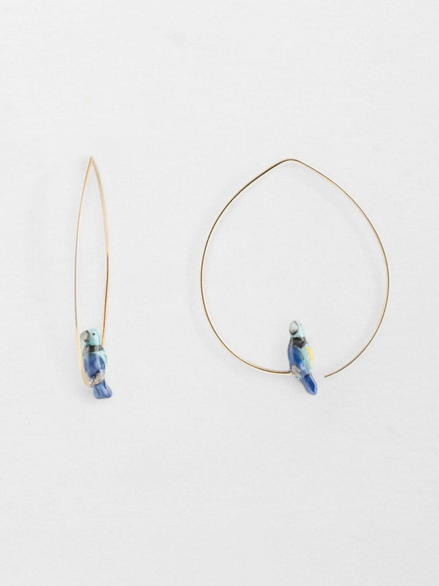 Nach Bijoux Petites Créoles Oiseau Tangara