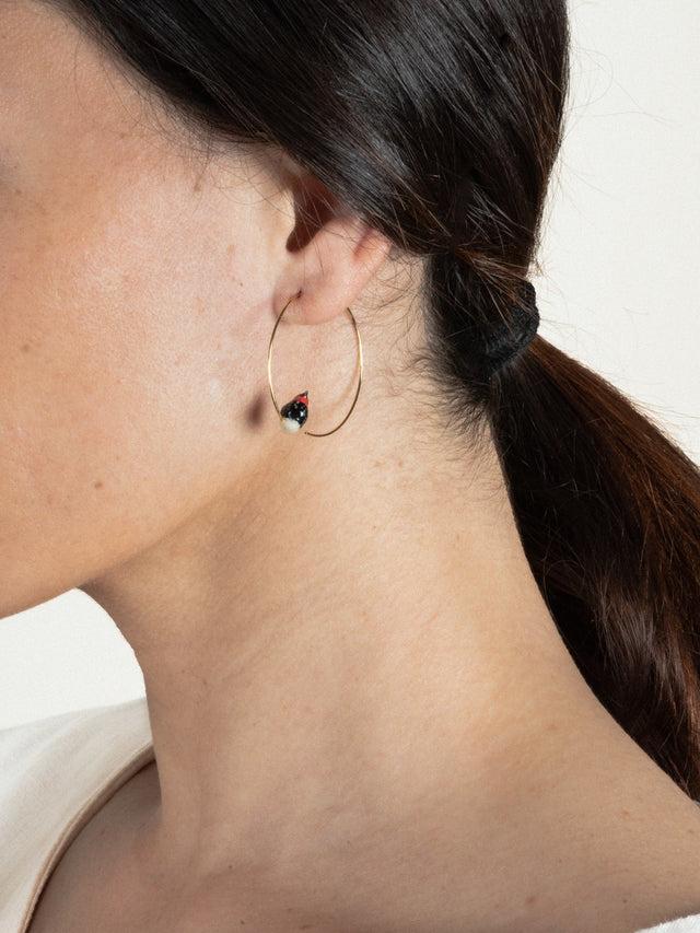 Nach Bijoux Petites Créoles Sénégali De Verreaux