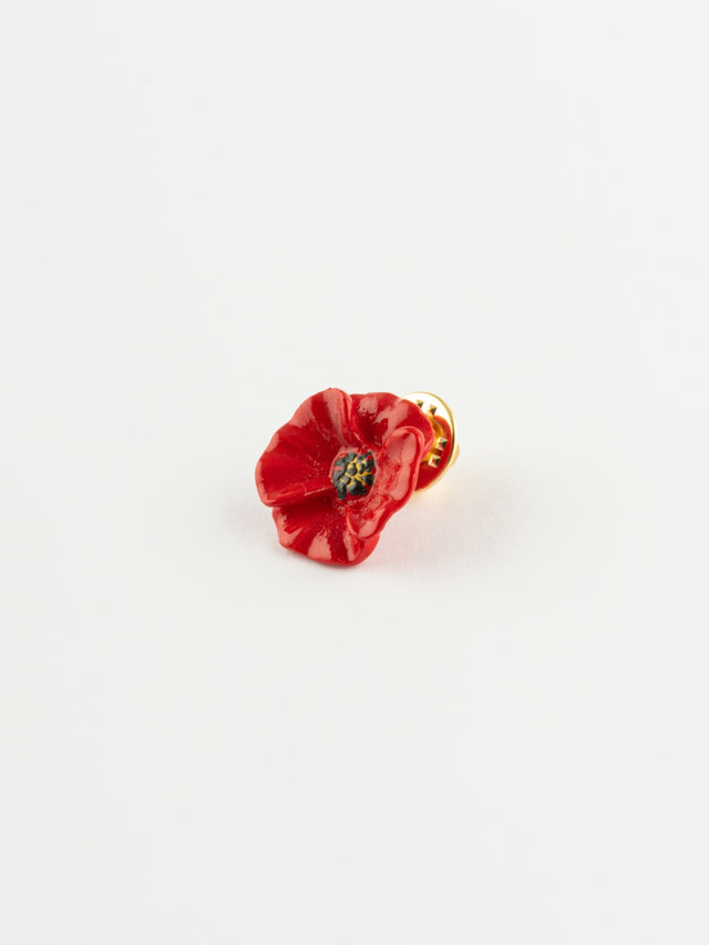 nach bijoux Pin's coquelicot