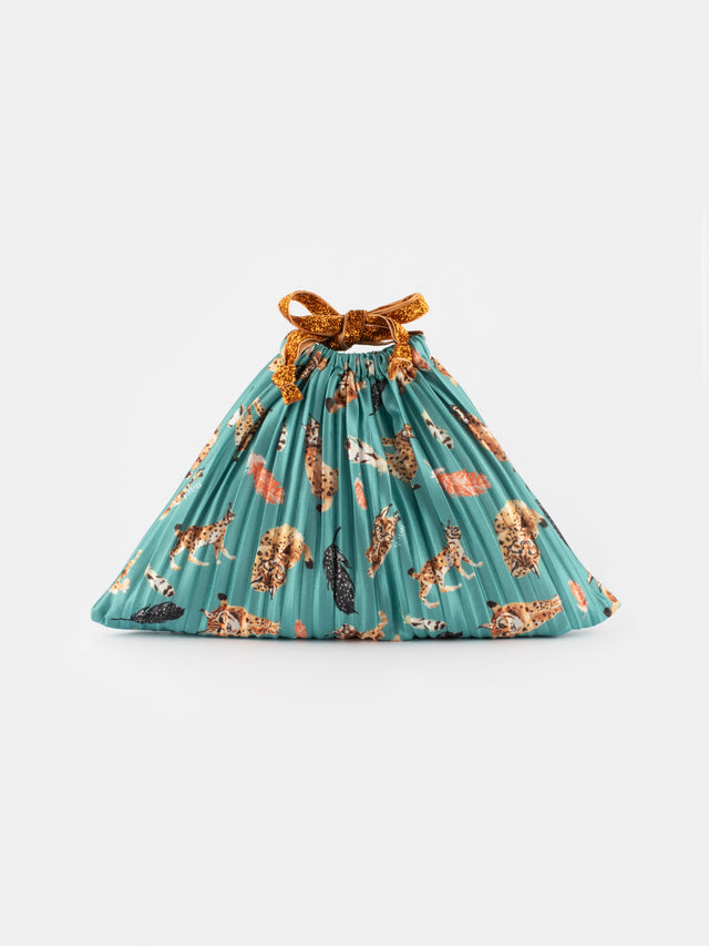 Nach Bijoux Pochette Cadeau Upcyclé Bleu