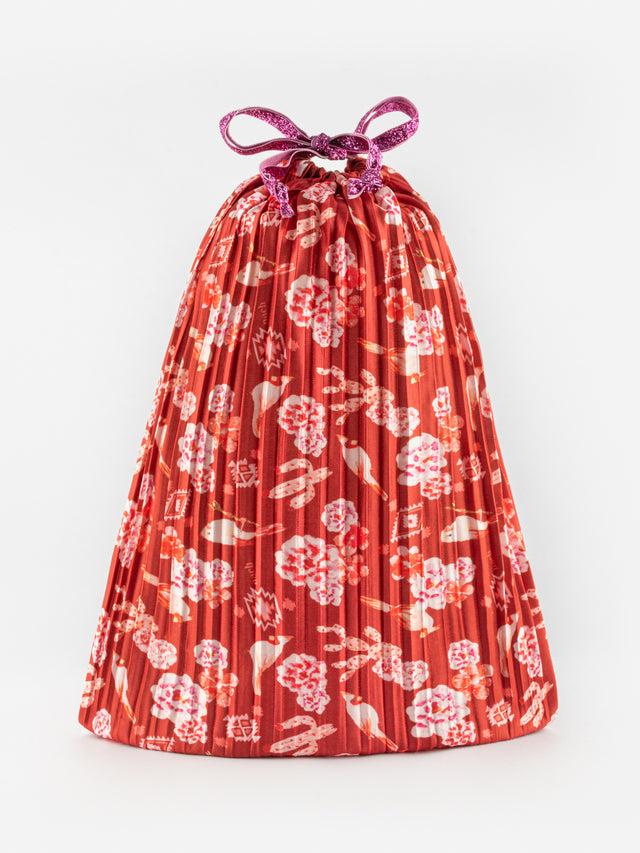 Nach Bijoux Pochette Cadeau Upcyclé Rouge