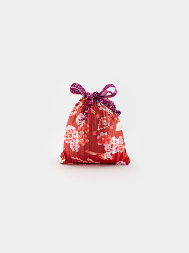 Nach Bijoux Pochette Cadeau Upcyclé Rouge