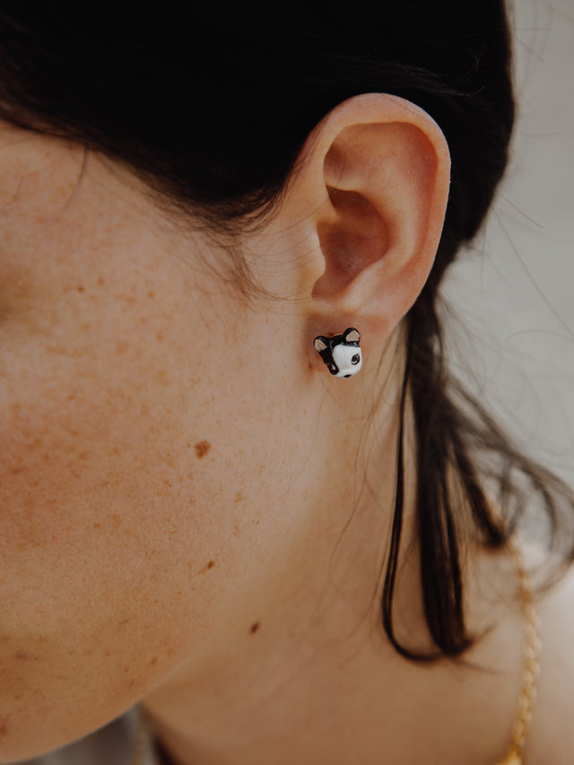 Nach Bijoux Puces D'oreilles Bouledogue