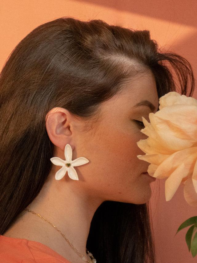 Nach Bijoux Puces D'oreilles Jasmin - Jasmin Et Moi