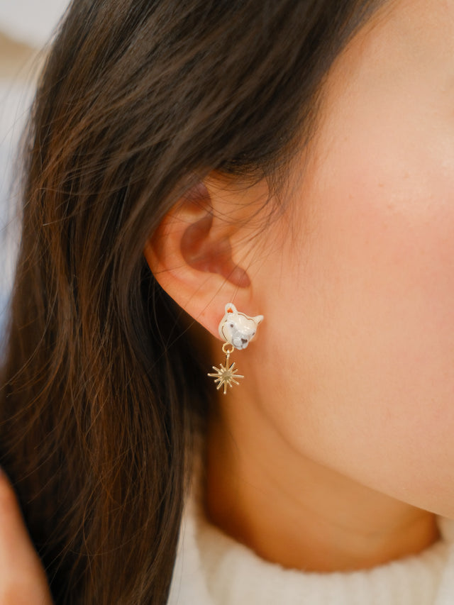 Nach Bijoux Puces D'oreilles Ours Polaire - Arctique