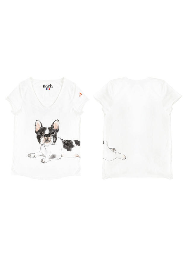 Nach Bijoux T-shirt Bouledogue