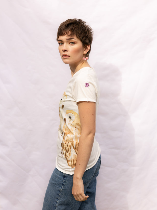 Nach Bijoux T-shirt Chouettes