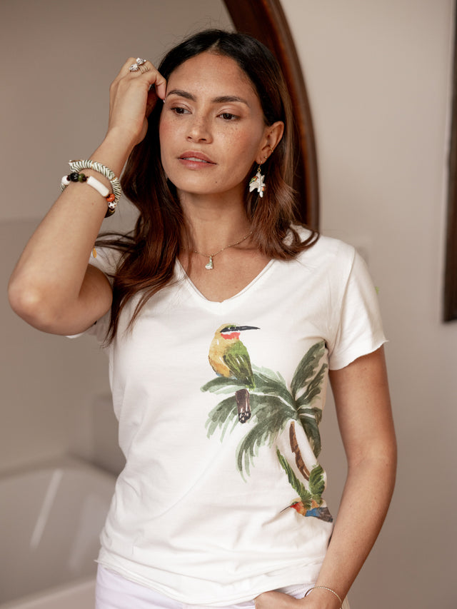 nach bijoux T-shirt Victor - Guêpier d'Afrique