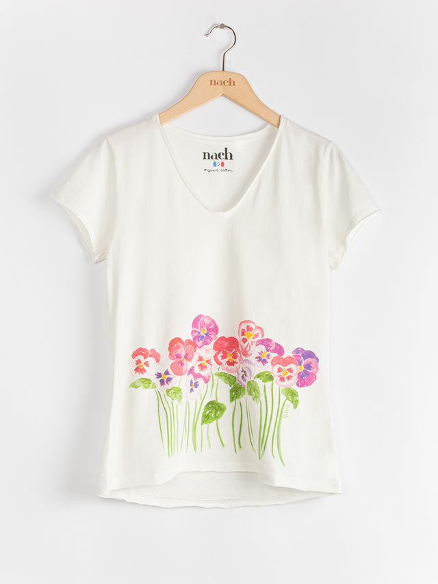 Nach Bijoux T-shirt Victor - Pensées