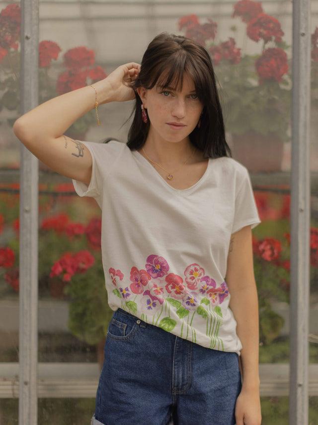 nach bijoux T-shirt Victor - Pensées