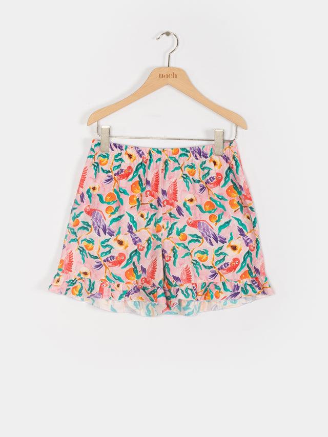 Nach Bijoux Short Upcyclé Rose - Nach X Argile Studio