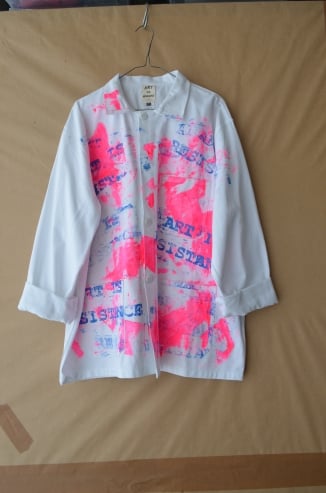 naco paris Oversized Unisex Spat Worker Jacket