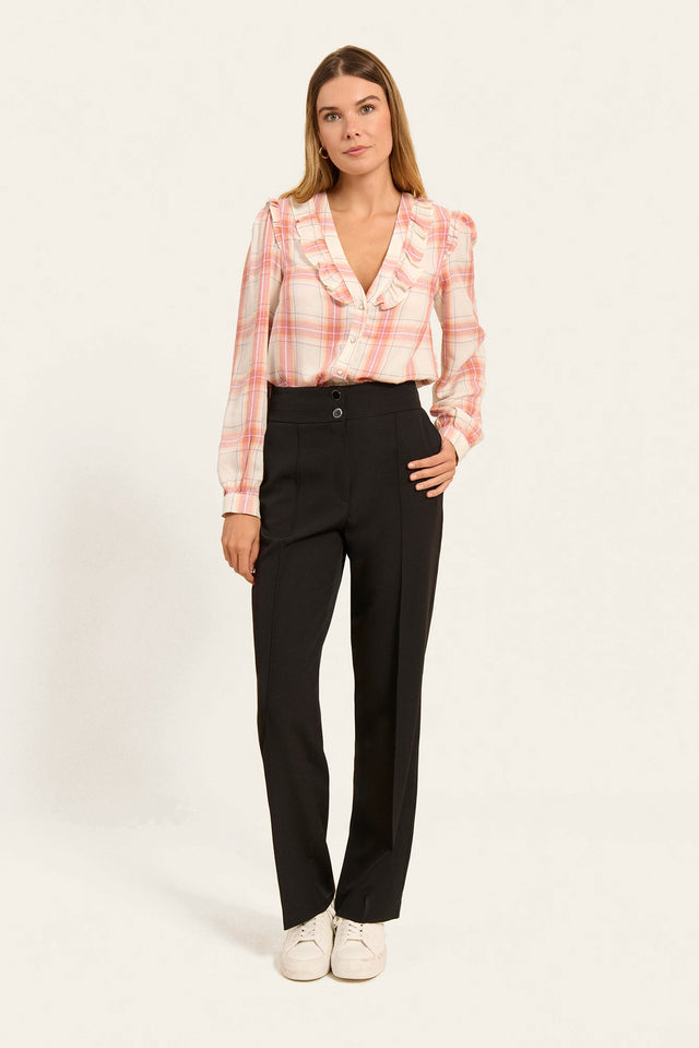 Naf Naf Blouse Angelina Rose / Ecru